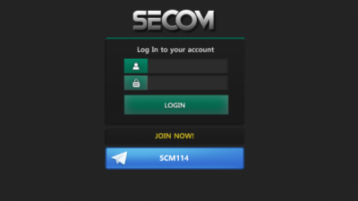 세콤 먹튀사이트 확정 scm-play.com 먹튀검증 SECOM