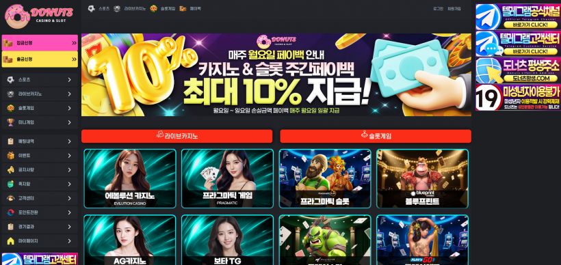 도너츠 DONUTS 먹튀확정 먹튀사이트 토토먹튀 주소 토토 카지노 먹튀검증 먹싸 벳큐