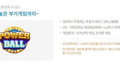 파워볼이란? 파워볼게임 7가지 정리