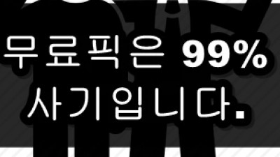 무료픽을 제공하는 이유와 사기 피해사례